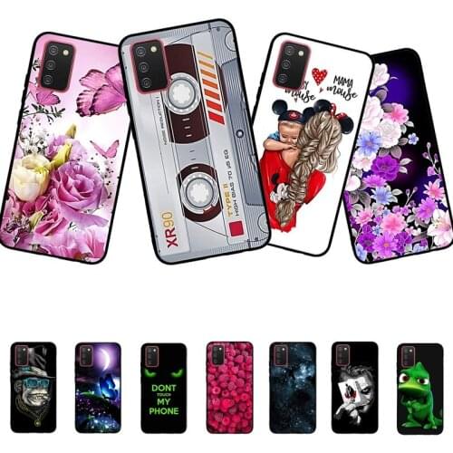 For Samsung Galaxy A02s A12 A32 A52 A72 5G SM-A025F SM-A125F SM-A326B SM-A526B SM-A726B Case Cover Soft TPU Lion Funda Capa