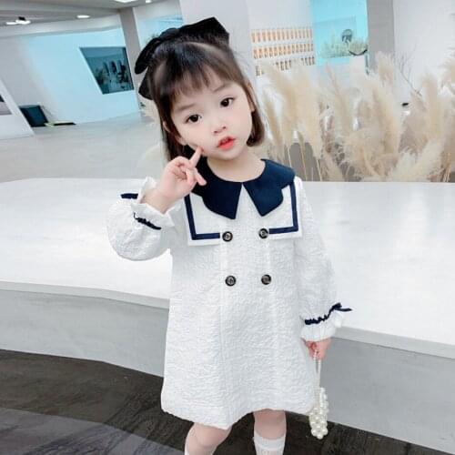 Kids School Dresses For Girls Patchwork Girls Party Dress Kids Spring Autumn Dress Kids Casual Style Costume Girl