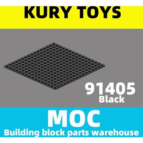 Kury Toys DIY MOC For 91405 100pcs Building block parts For Plate 16 x 16 For toy brick