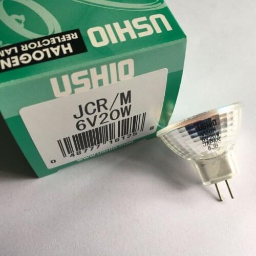 Ushio JCR/M 6V20W faceted reflector 6V20W bulb,Nikon microscope DR CT light,JCR/M 6V 20W halogen lamp