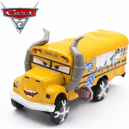 Disney Pixar Cars 3 Oversized Deluxe Diecast Collection Miss Fritter Metal Alloy Model Car Collection Toy Gift For Children