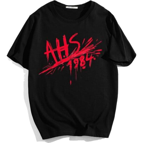 Fashion Pattern Men Women American Horror Story T Shirt Casual Boys Girls Short Sleeve Tees Tops Kpop Teens Couple T-shirt Gift