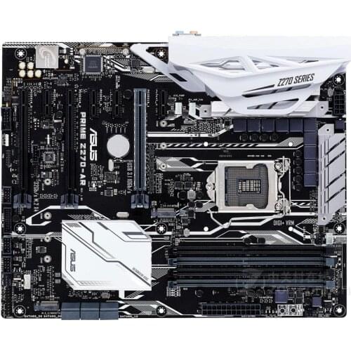 Original motherboard for ASUS PRIME Z270-AR DDR4 LGA 1151 64GB USB2.0 USB3.0 USB3.1 HDMI Z270 Desktop Motherboard