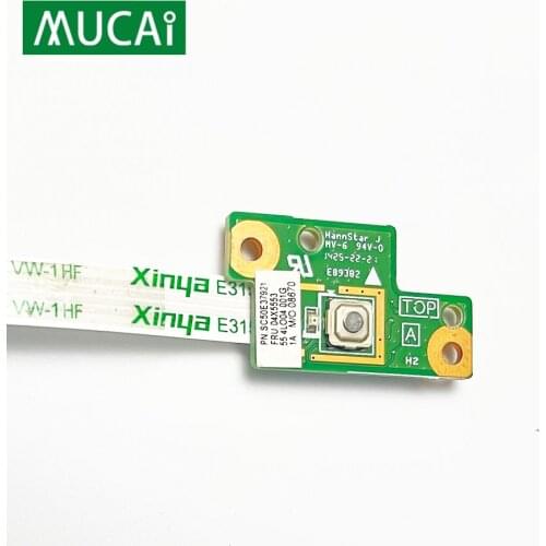 Original For Lenovo ThinkPad T540 T540P W540 W541 laptop Power Button Board with Cable 04X5553 04X5554 Repairing Accessories