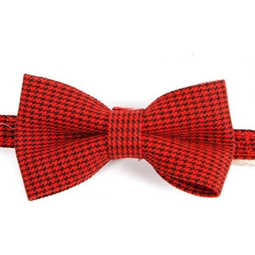 Pet Collar Cat Collar Adjustable Wear-resistant Nylon Bow-knot Design Puppy Necklace for Daily Life