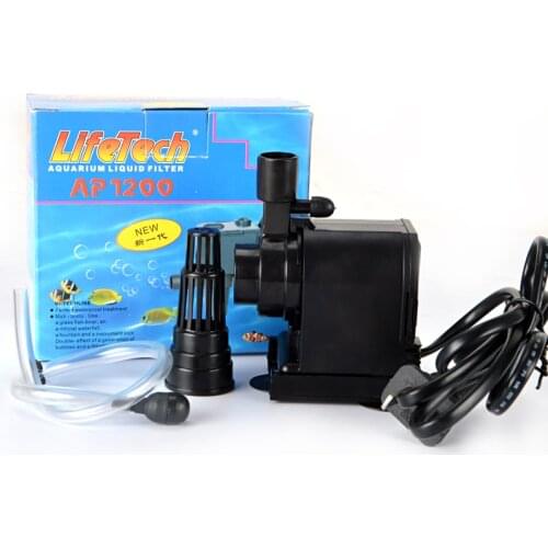 JEBO LIFETECH Three in one submersible pump.Lifetech AP1200 AP-1200 submersible pump Lifetech AP1200 8.5W/600L ice machine pump