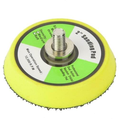 1- 6 Inch Polishing Pad Sanding Disc Backing Pads Hook And Loop For Pneumatic Sander Air Sander DA And Other Orbital Sanders