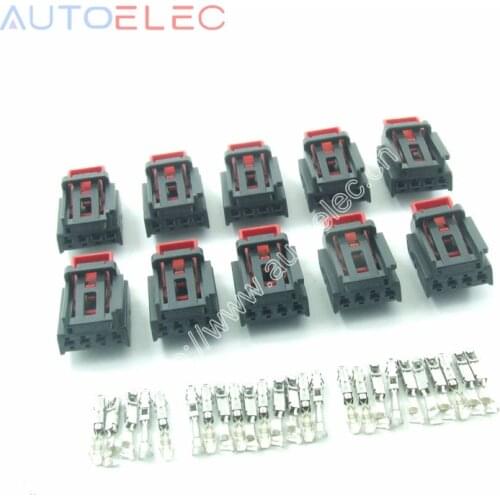 10Pcs 7N0 972 704 4Pin Car automotive Tail lamp plug Electrical Connector Repair for VW AUDI Volkswagen MAGOTAN golf