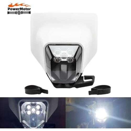 Motorcycle LED Headlight Headlamp Head Lamp For Husqvarna FC FE TE TX FX TC 125 250 300 350 450 501 FE250 FC250 TE300