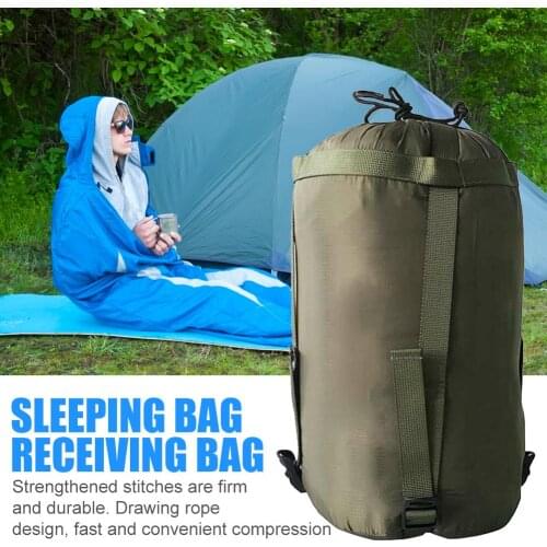 Outdoor Camping Hiking Ultralight Drawstring Storage Bag Sufficient Enduring Toughness Hammock Compression Bag