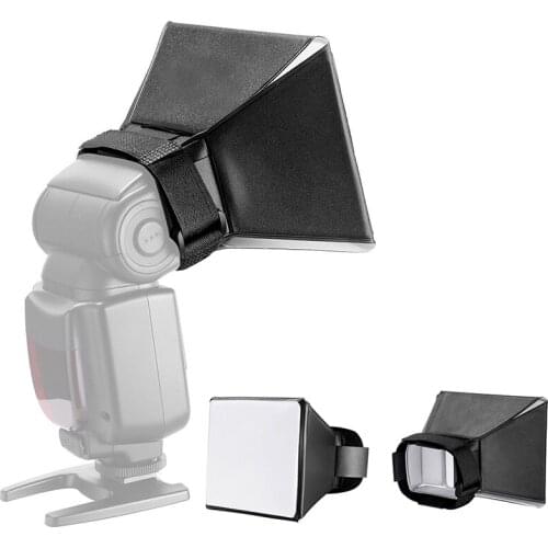 Universal Photo Difusor Flash Light Diffuser Softbox Soft Box Boxing for Canon Nikon Sony Sigma Pentax Vivitar Camera