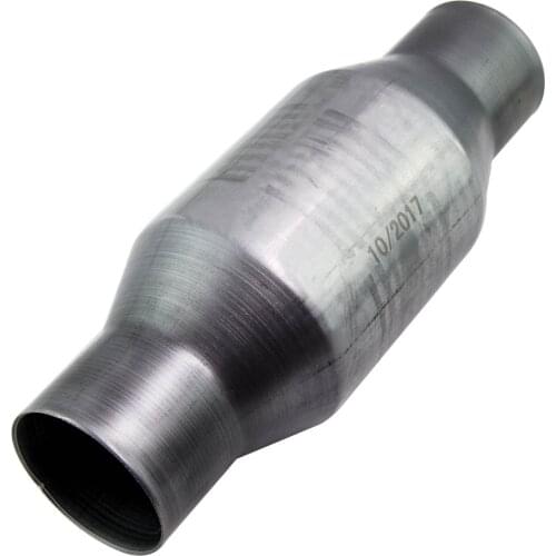 2.5" Universal High Flow Stainless 400CEL Exhaust Cat Catalytic Converter 410250