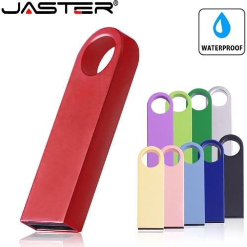 JASTER TYPE-C USB flash drives Free Custom logo Pen drive 128 GB Business Mini Metal Memory Stick 64GB Waterproof Pendrive Gifts