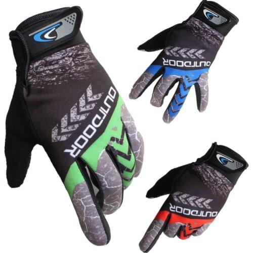 MTB Bike Gloves Full Finger Cycling Gloves Warm Non-slip Sunscreen Anti-skid Bicycle Glove Outdoor Motorcycle Shockproof Gloves