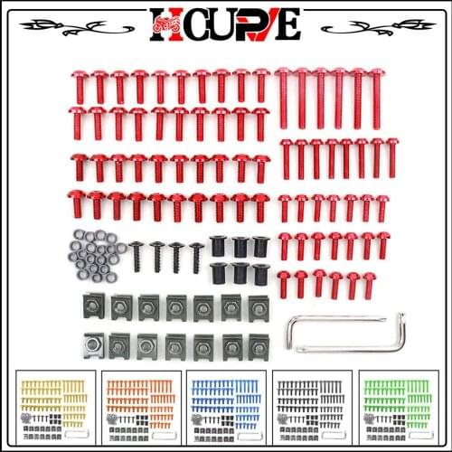 Motorcycle Custom Fairing Screw Bolt Windscreen Screws For YAMAHA FZ1 FAZER FZ1N FZ6 FZ6S FZ8 XJ6 XJR1300 XJR1200 FJR1300 VMAX