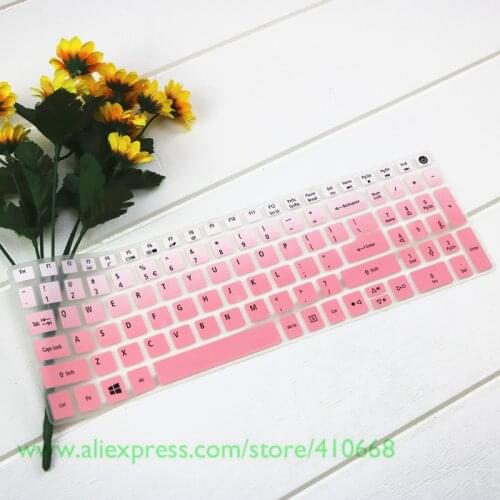15 15.6 inch Keyboard Protector Cover skin For Acer Aspire A715-71G K50-10/20 X520 EX2511/2520 A315-21/31/32/51/53 A515 A615