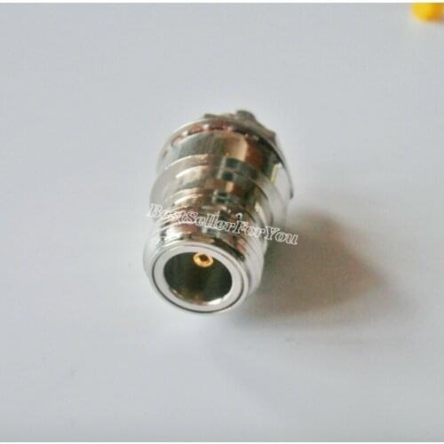 1X N Female Jack With Nut Bulkhead To SMA Connector Female Adapter RF Connector