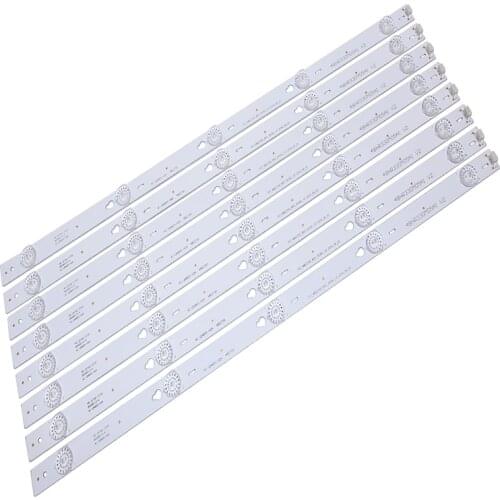 8pieces for TCL B48A558U D48A810 strip TOT-48D2700-8X5-3030C-V3 YHA-4C-LB4805-YHEX2 TCL D48A810