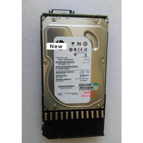 AJ738A 480940-001 SATA 500GB P2000 Ensure New in original box. Promised to send in 24 hours