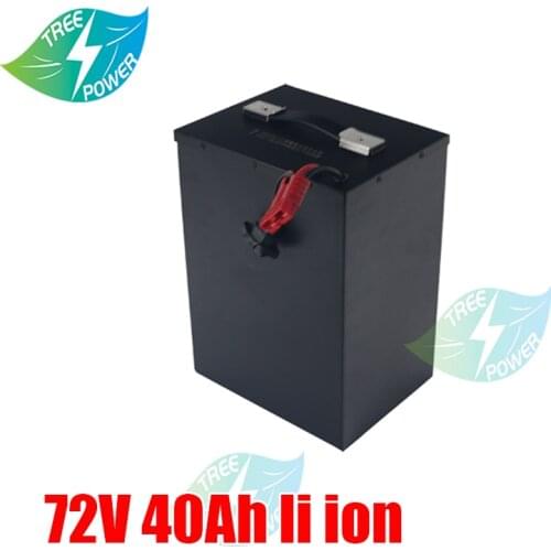 Rechargeable E-Bike Lithium ion Battery pack 72V 40AH Electric bicycle Battery 72V 2000W 3000W + 5A charger