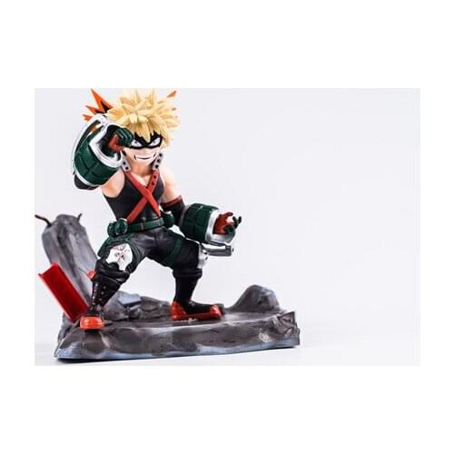 KUMALAZY My Hero Academia Midoriya Izuku Bakugou Katsuki 14CM Action Figure Figura de accion