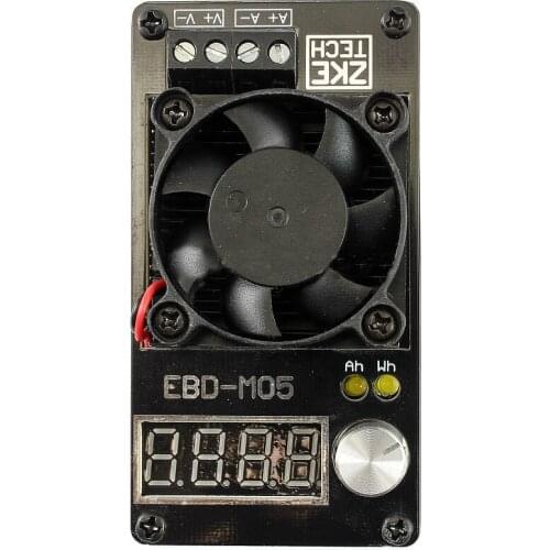 EBD-M05 Mini Constant Current 19.5V 5A 30W Battery Tester Capacity Electronic Load Tests Battery Capacity Test