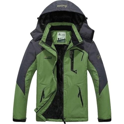 Plus Size 5XL Winter Jacket Men 2020 New Waterproof Fashion Parkas Mens Outwear Windproof Hooded Casual Thick Warm Jackets Coat