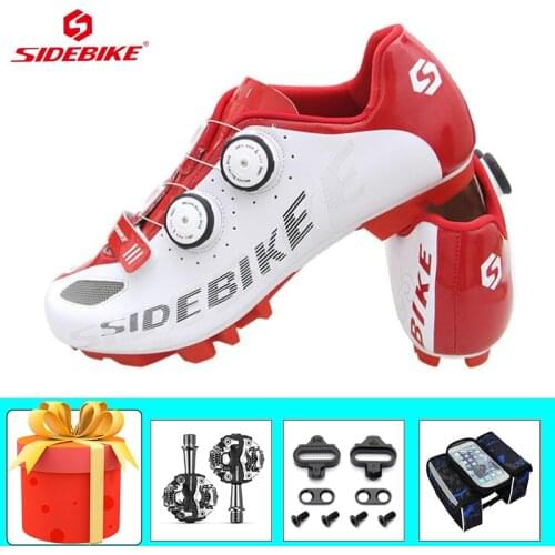 Cycling Sneakers Men Sapatilha Ciclismo Mtb Bicycle Riding Shoes Add SPD Pedals Breathable Self-locking Outdoor Bike Footwear