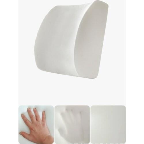 Soft Memory Foam Lumber Support Back Massager Pillow Back Massager Waist Cushion for Car Chair Home Office Relieve Pain