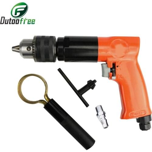 New multifunctional gun type positive and negative speed adjustable air drill pistol drill 1/2 air gun drill pneumatic drill low