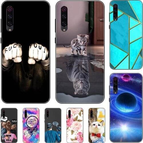 New Silicone Phone Case For Xiaomi Redmi 9A Redmi 9i 6.53" Case Cartoon Soft TPU Back Cover Phone Shell Coque
