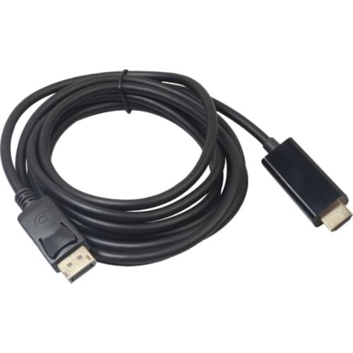 DisplayPort To A-HDMI Cable DP To HDMI-compatible 4K 60hz Converter DisplayPort 1.2 for HDTV Projector Laptop PC N001