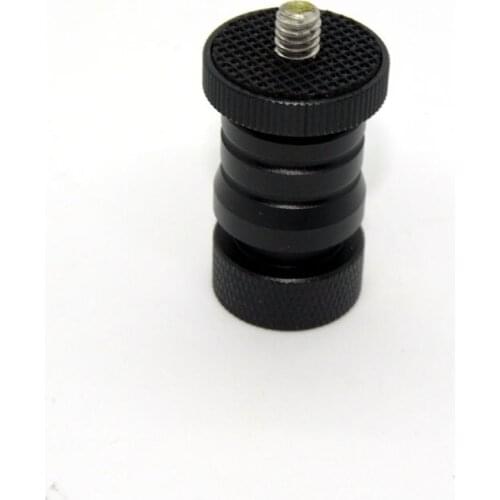 Tripod Pan Tilt Screw Quick Release Plate 1/4" Hot Shoe Adapter for LCD Monitor Magic Arm HDMI Splitter LED Light EVF Light