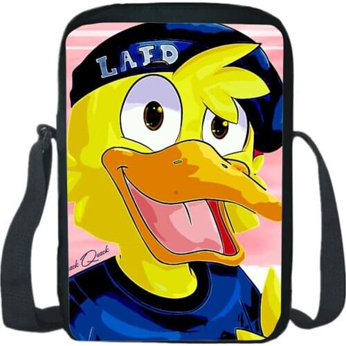 Quackity Shoulder Bags Boy Girl Crossbody Bag Fashion Discords Got Talent Teen Zipper Messenger Bag Men Women Rucksack