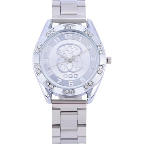 Reloj Top Brand Bear Watches Women Quartz Watch Relógio feminino 2021 Fashion Stainless Steel Dress Wrist Watches Kobiet Zegark