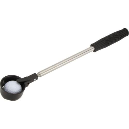 0.4-2m Retriever Device Automatically Telescopic Portable Golf Equipment 8 Section Antenna Stainless Steel Pick Up for Golf Ball