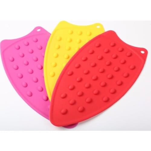 1PC 27x14cm Silicone Non-slip Heat Resistant Irons Mat Coaster Cushion Placemat Pot Holder Kitchen Accessories LB 048