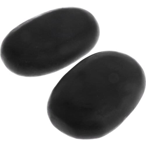 2 Pcs Hot Massage Stone Set Heater Natural Basalt Warmer Rock Stones Kit