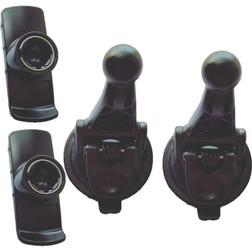 2Pieces Car Windshield Windscreen Suction Cup Mount for Garmin GPSMAP Dakota Oregon Colorado (Black)