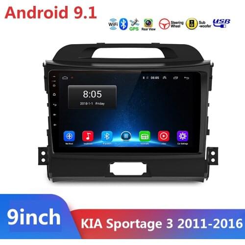 2G+32G Android 9.0 Car Radio Multimedia Video Player Navigation GPS DVD din For KIA Sportage 3 2010 2011 2012 2013-2016 no dvd