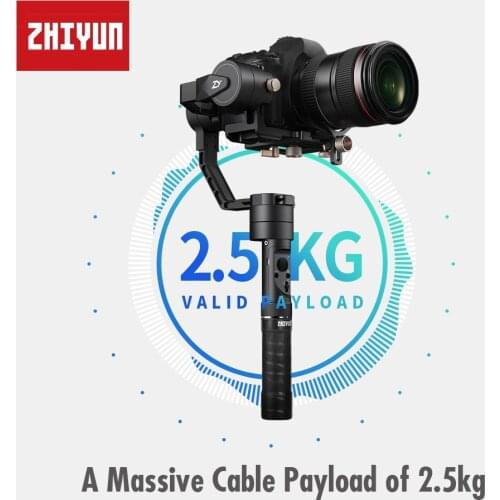 Zhiyun Crane Plus 3 Axis 3-Axis Handheld Gimbal Stabilizer for All Models of DSLR Mirrorless Canon 5D2/5D3/5D4 MINI DSLR Camera