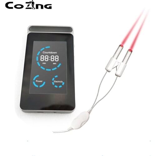 COZING Sinusitis Rhinitis Therapy Hay Fever Health Therapeutic Apparatus Laser Cure Massage Health Care Device