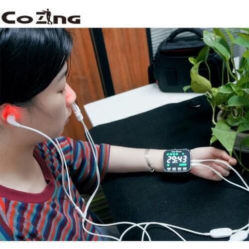 COZING 2021 New Laser Watch Medical Tinnitus Laser Therapy Ear Hearing Loss Otitis Media Disease Watch Laser Device Cure Diabete