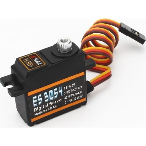 Emax ES3054 17g Metal Gear DIgital Servo For F3A 3D Airplane Model instead Emax ES3154 high quality and better performance