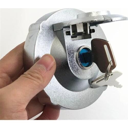 For Daewoo Doosan DH55 60 80-7 Hyundai 57 Excavator Anti-theft diesel tank cap Oil tank lock cover Excavator Accessories