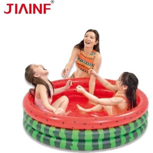 Summer Outdoor Swimming Pool For Children Watermelon Pattern Paddling Inflatable Pool Water Party Toys Classic Accessories