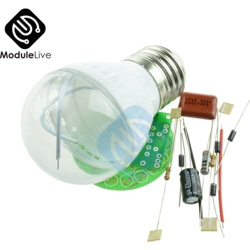 M126 1 Set Energy-Saving Light 38 LEDs Lamps DIY Kits Electronic Suite Tools Light