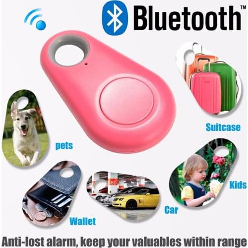 Mini Smart Label Bluetooth-compatible 4.0 Loss Tracker Child Elderly Bag Wallet Pet Key Finder GPS Locator Alarm Without Battery