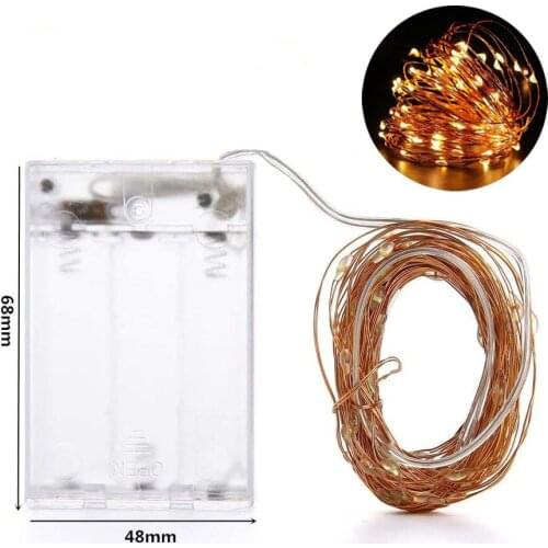 OAKLIY LED String Lights With Transparent Wire