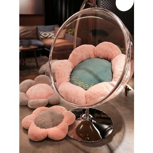 Hanging Basket Mat Birds Nest Rocking Orchid Chair Swing Single Glider Back Cushion/Seat Cushion chair cushion cartoon cushion